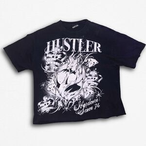 Size Large (?) Hustler Raw Hem Men's Shirt